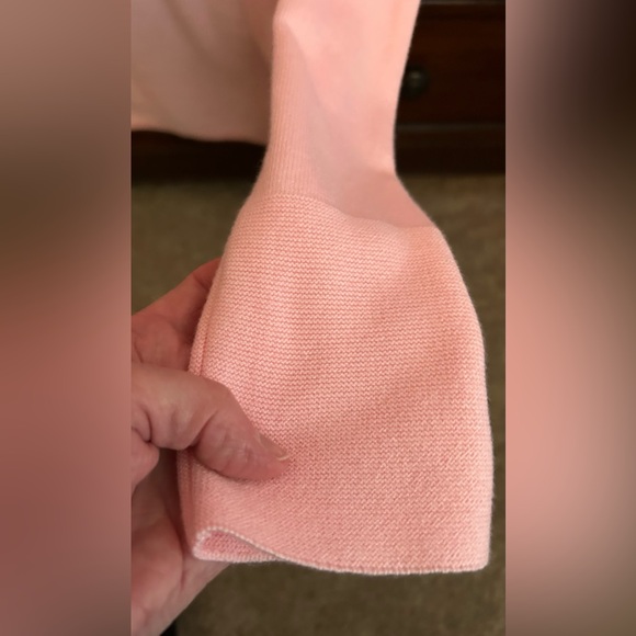 EUC Lilly Pulitzer Light Beautiful Pink Open Cardigan, Size Medium. - Picture 10 of 14
